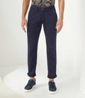 Chino micromotif marine "Berline" - IZAC