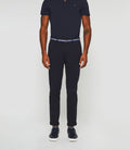 Pantalon slim tape fantaisie marine PACOOUT - IZAC