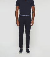 Pantalon casual slim marine "Paco" - IZAC