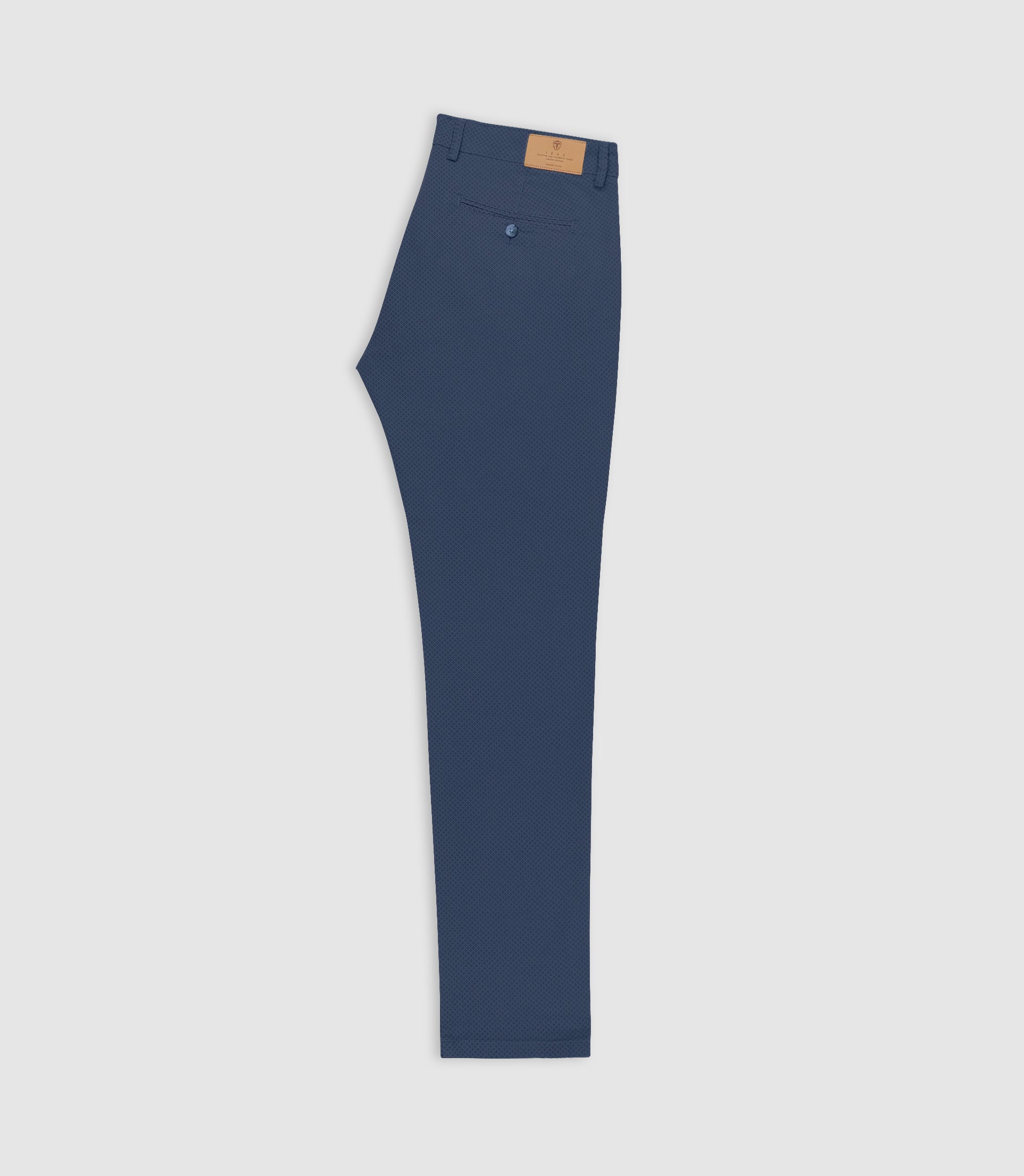 Pantalon slim imprimé marine PERLINEOUT - IZAC