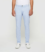 Pantalon slim urbain bleu ciel PERREBIOUT - IZAC