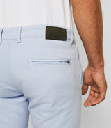 Pantalon slim urbain bleu ciel PERREBIOUT - IZAC