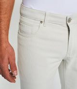 Pantalon slim 5 poches urbain beige PILLYOUT - IZAC