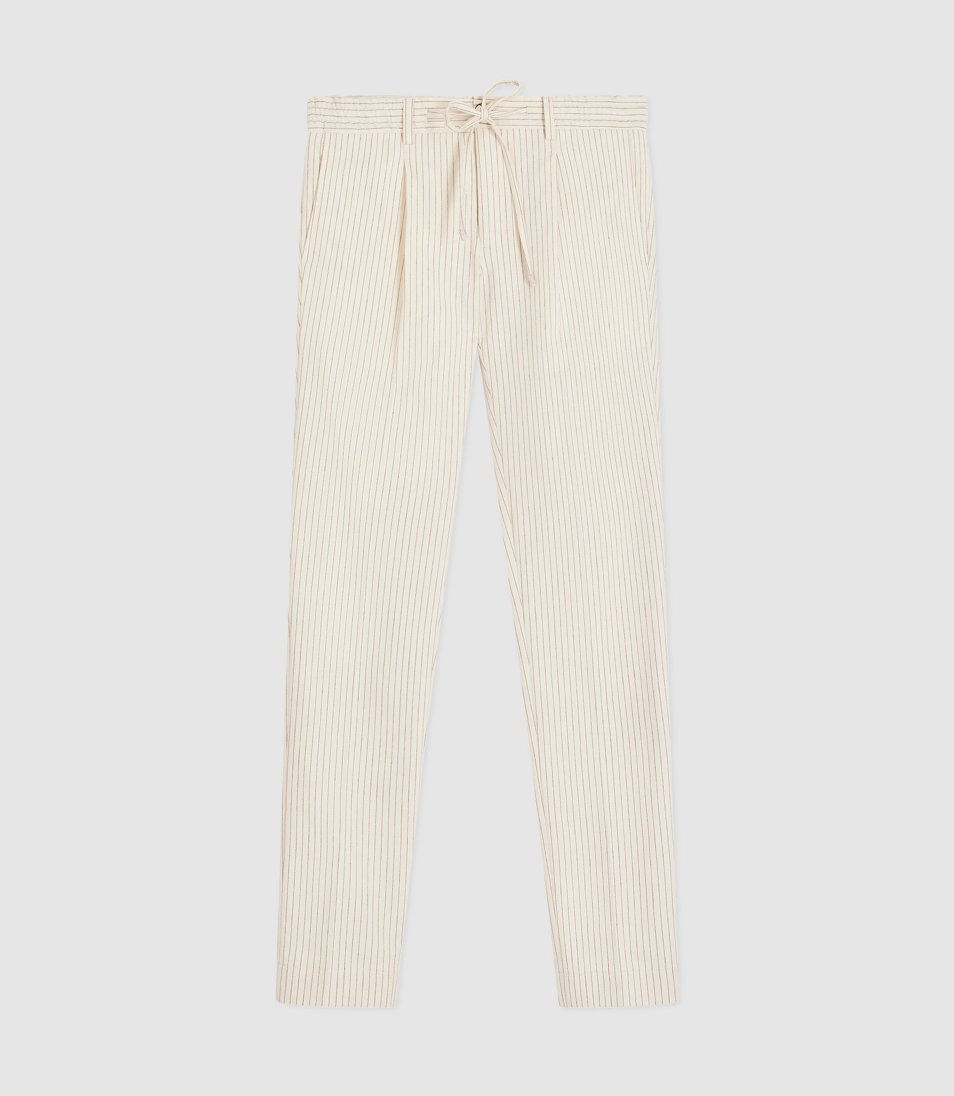 Pantalon à rayures écru "Punch" - IZAC