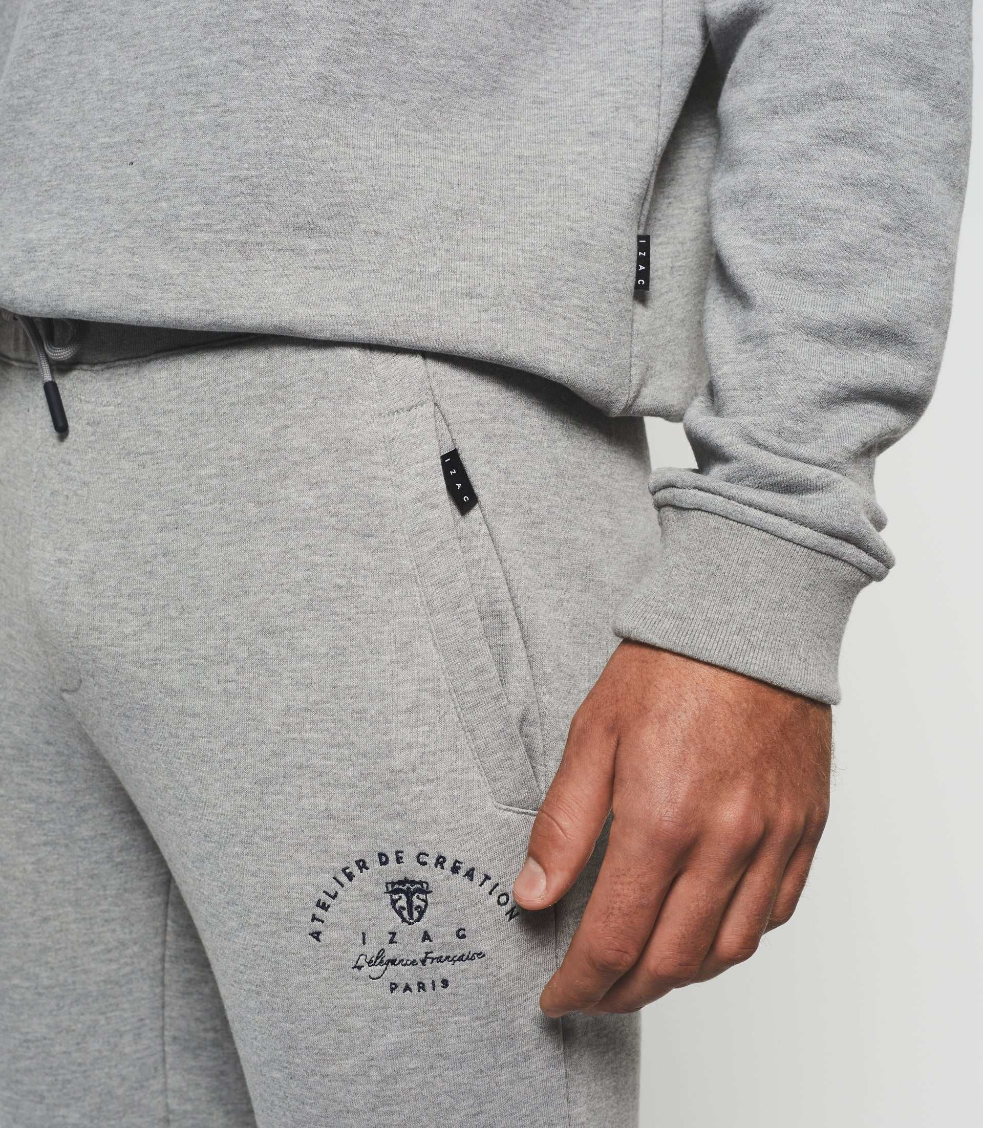 Jogging gris chiné "Swpragan" - IZAC