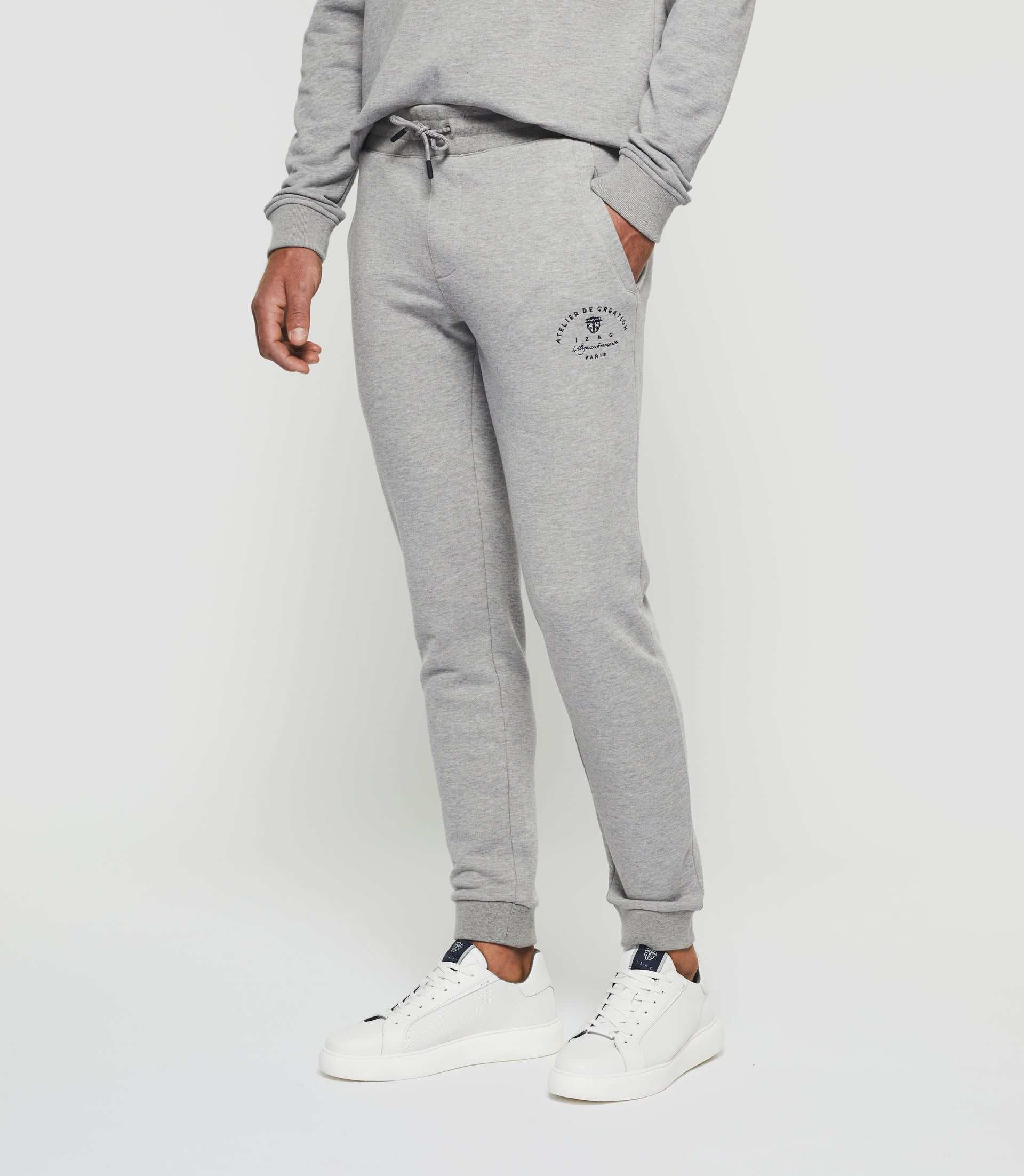 Jogging gris chiné "Swpragan" - IZAC