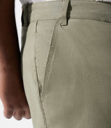 Pantalon en coton stretch kaki PACHELORBT - IZAC