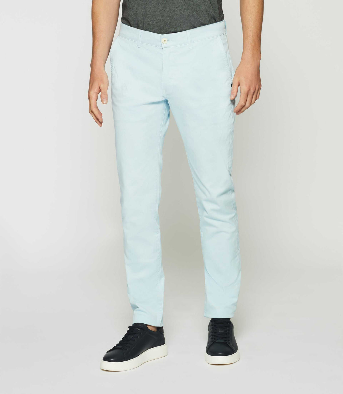 Pantalon slack slim ciel PACHELOR - IZAC