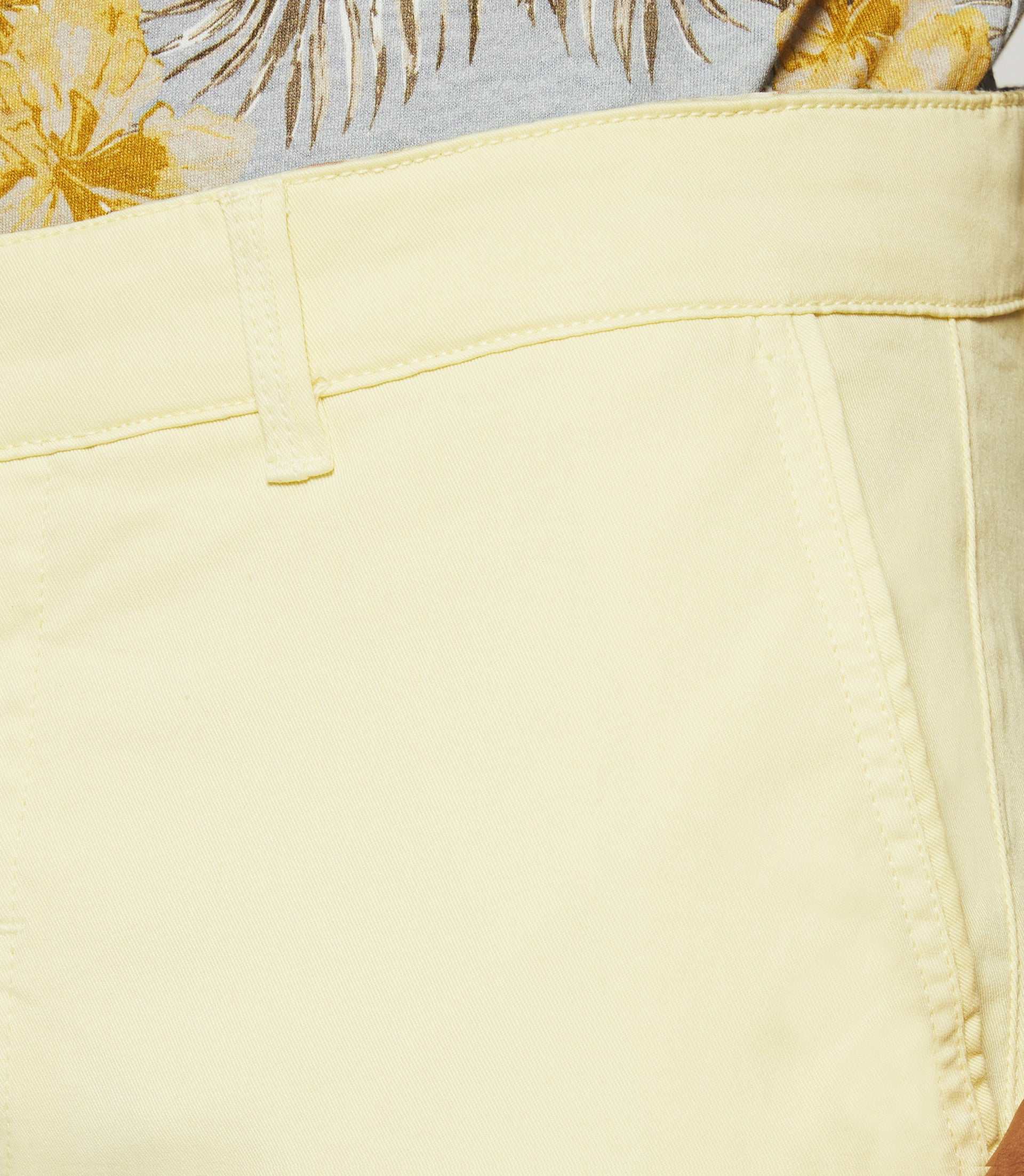 Pantalon slack slim jaune PACHELOR - IZAC