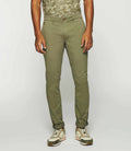 Pantalon slack slim kaki clair - IZAC