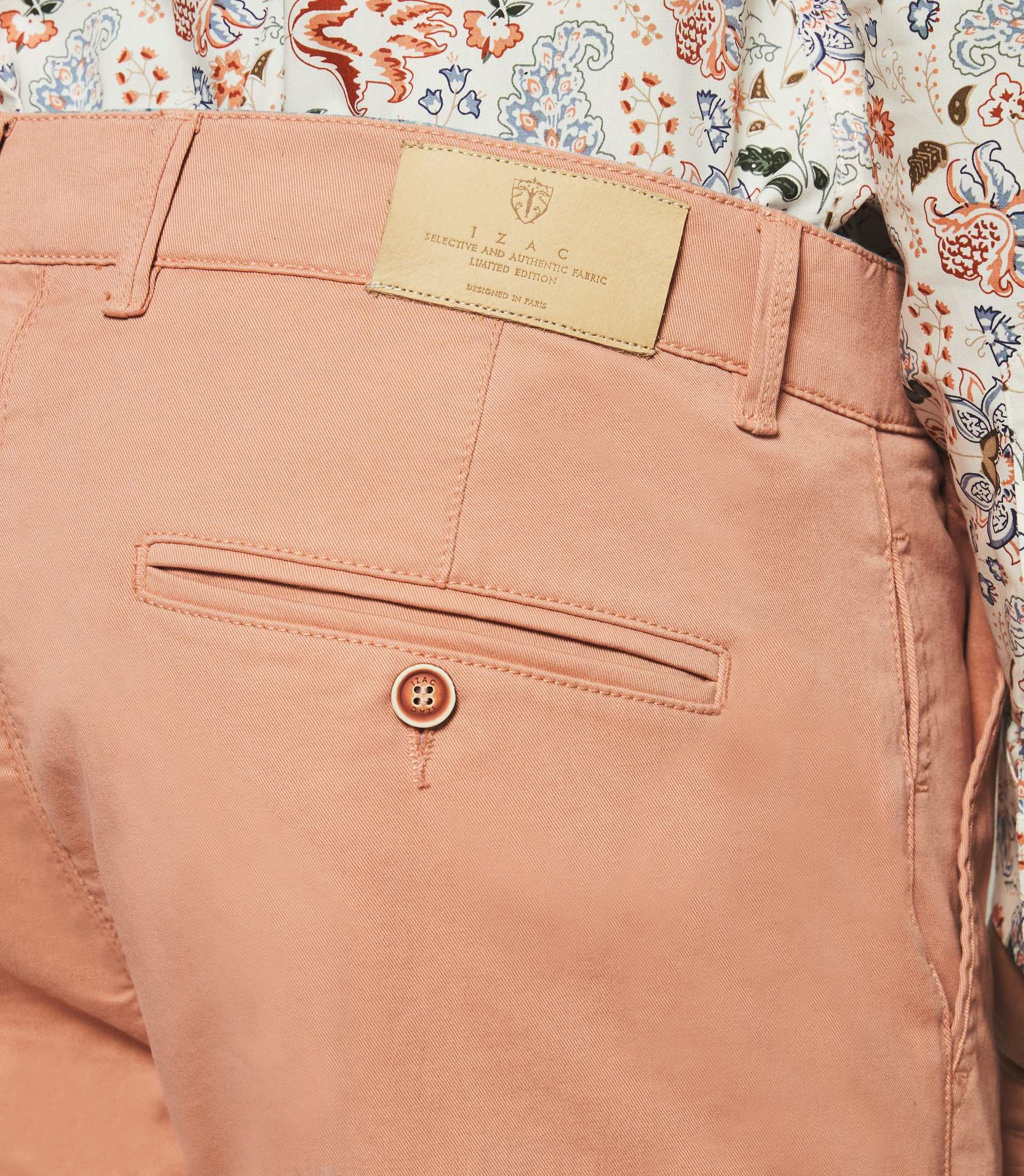 Pantalon slack slim rose PACHELOR - IZAC