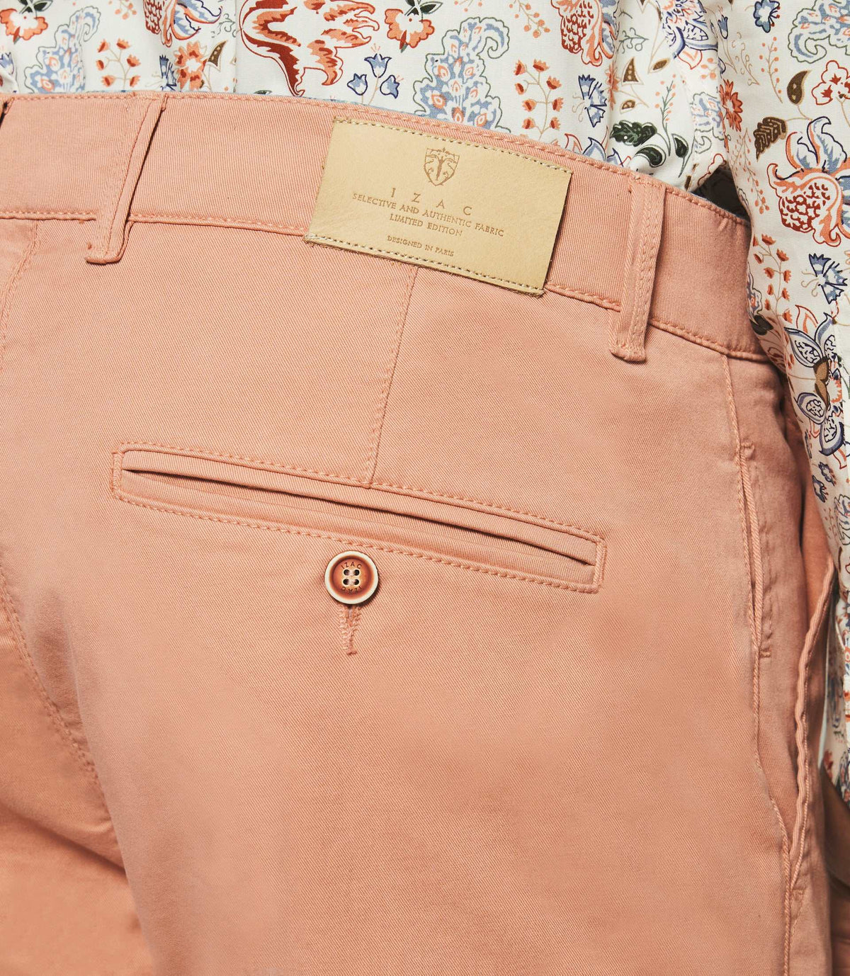 Pantalon slack slim rose PACHELOR - IZAC