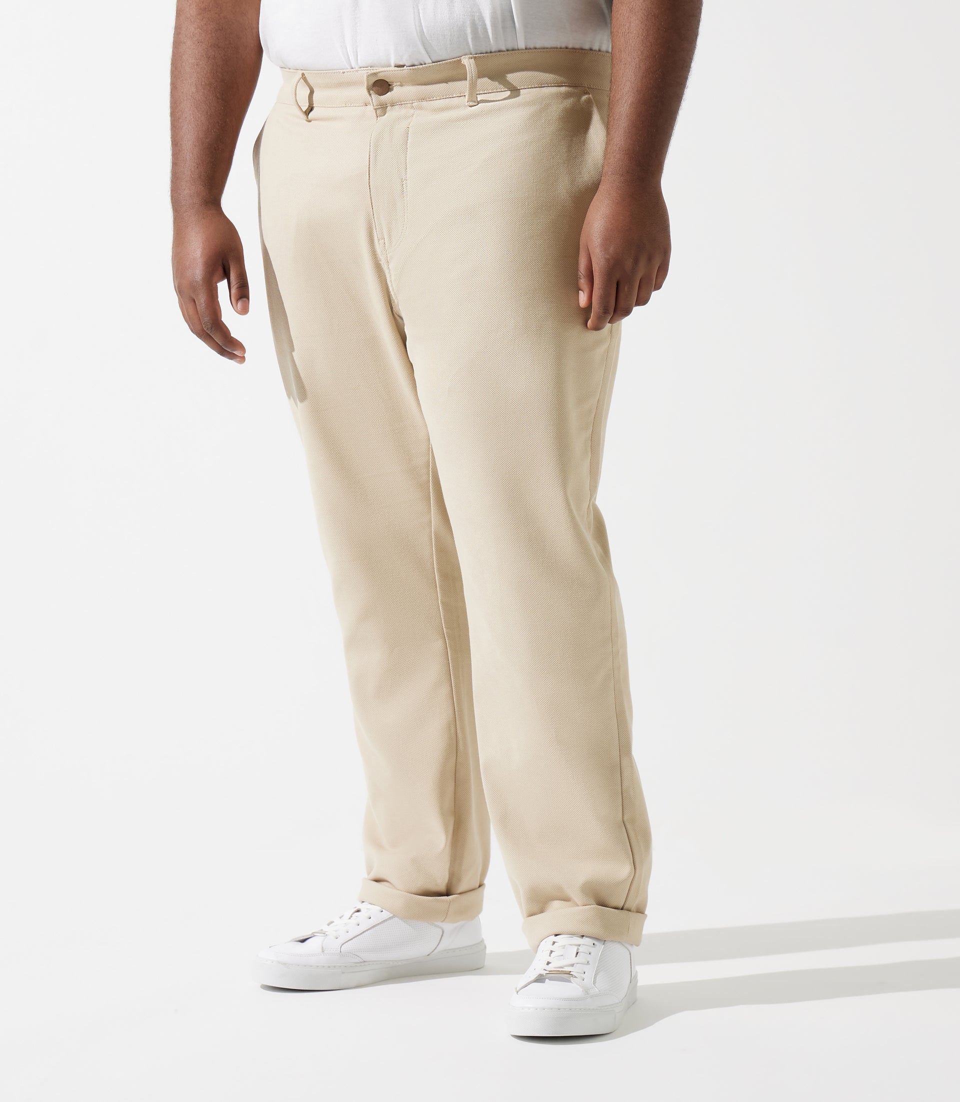 Pantalon slack urbain beige foncé PARFAITBT - IZAC