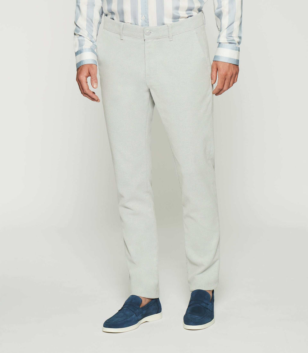 Pantalon slim slack bleu PARFAIT - IZAC