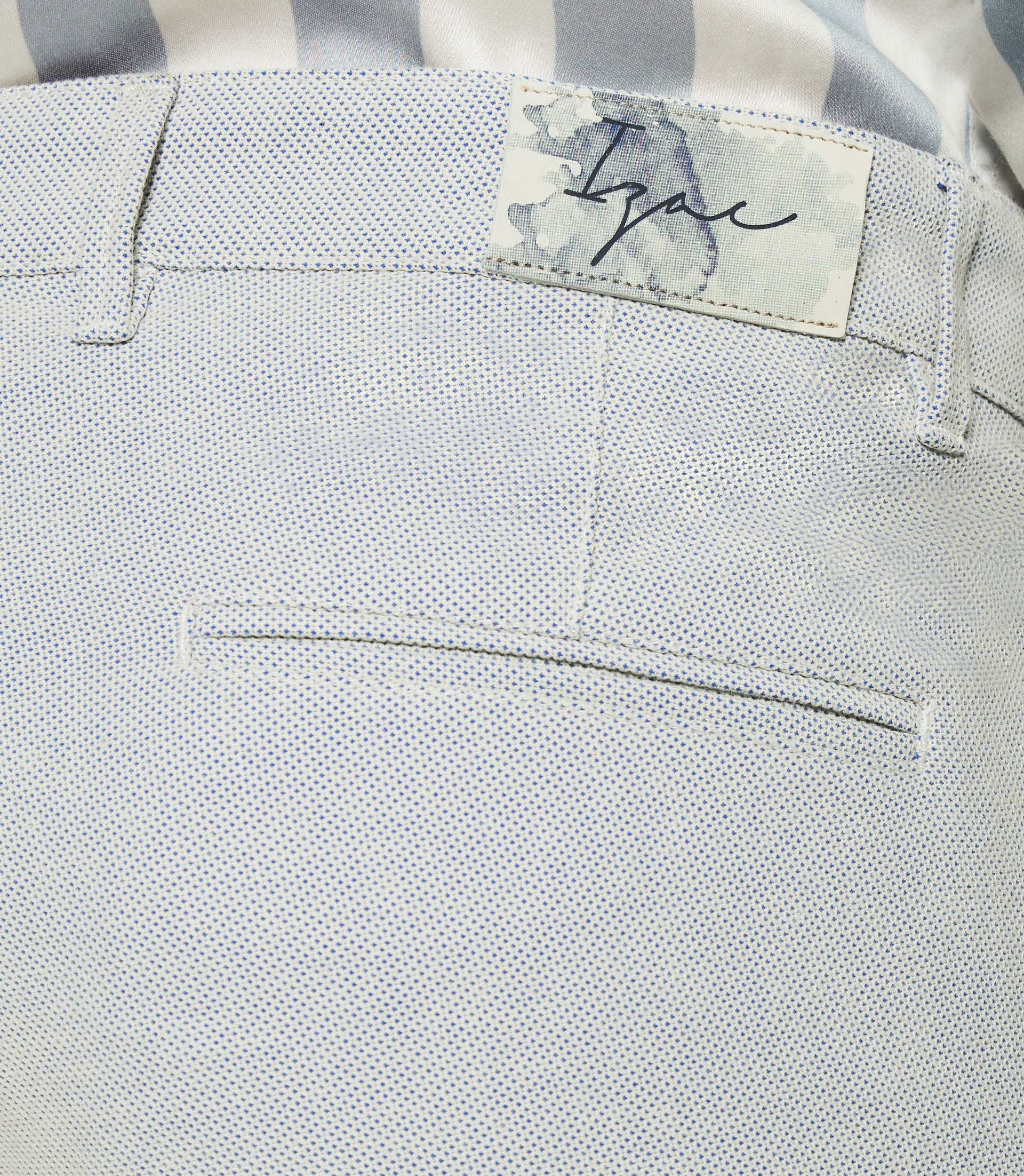 Pantalon slim slack bleu PARFAIT - IZAC