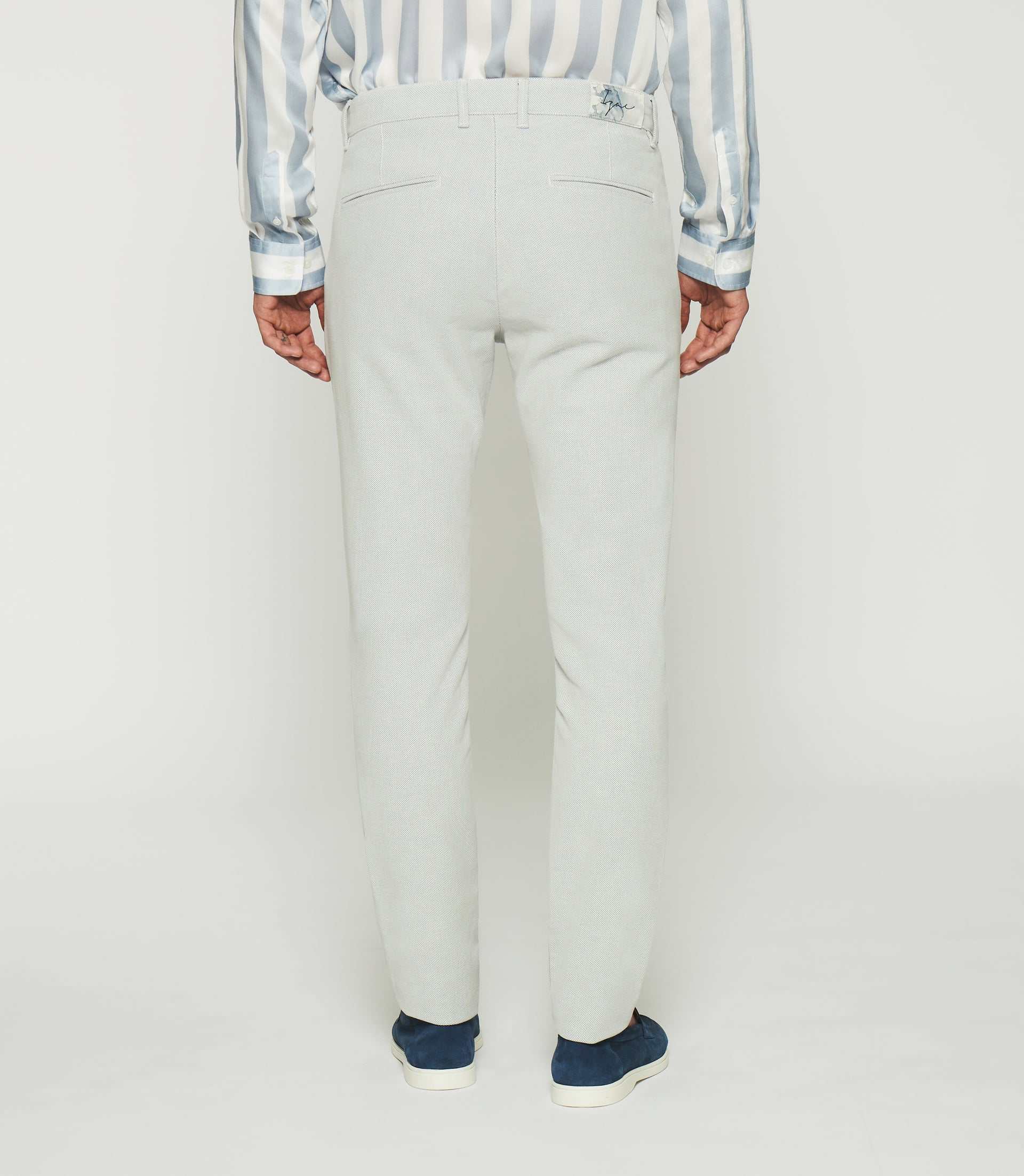 Pantalon slim slack bleu PARFAIT - IZAC