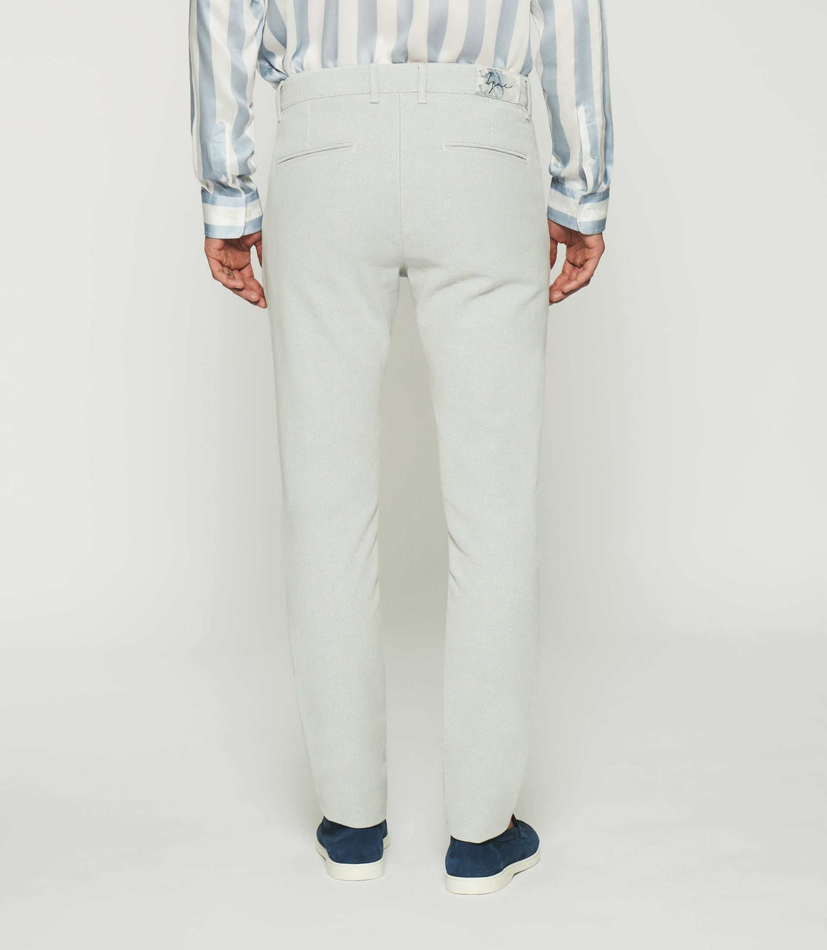Pantalon slim slack bleu PARFAIT - IZAC