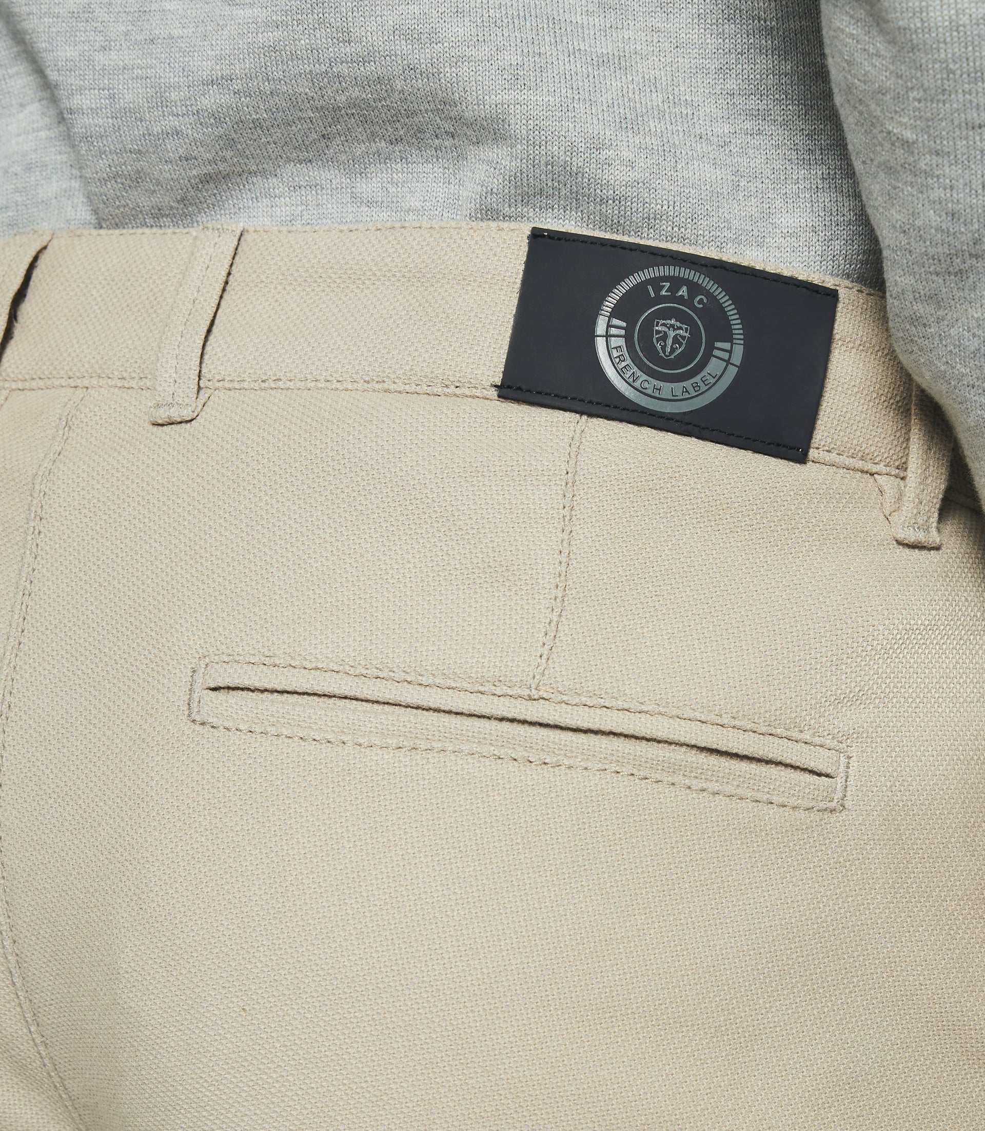 Pantalon slack urbain gris PARFAIT - IZAC