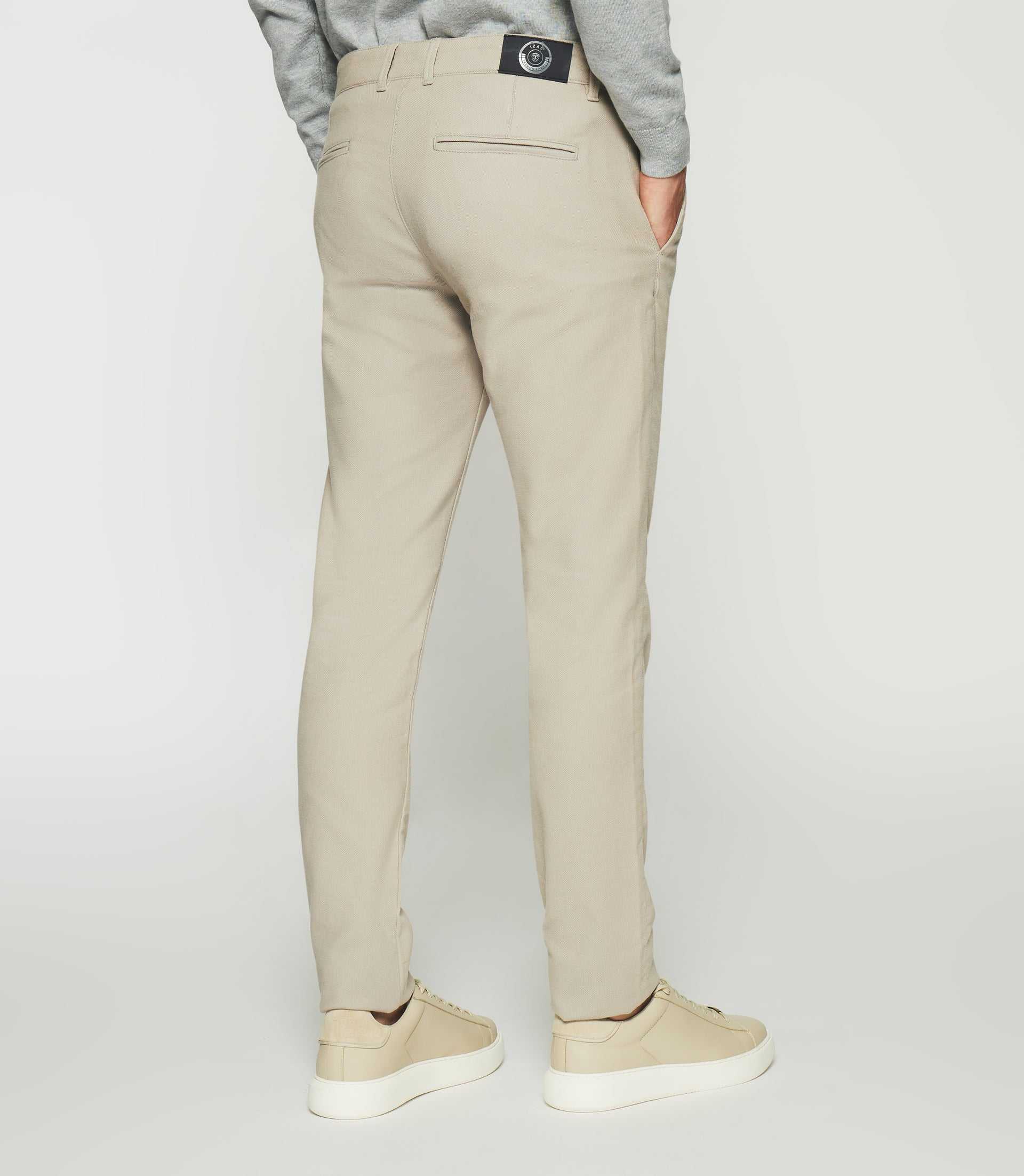 Pantalon slack urbain gris PARFAIT - IZAC
