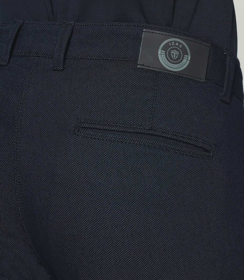 Pantalon slack marine PERREBIBT - IZAC