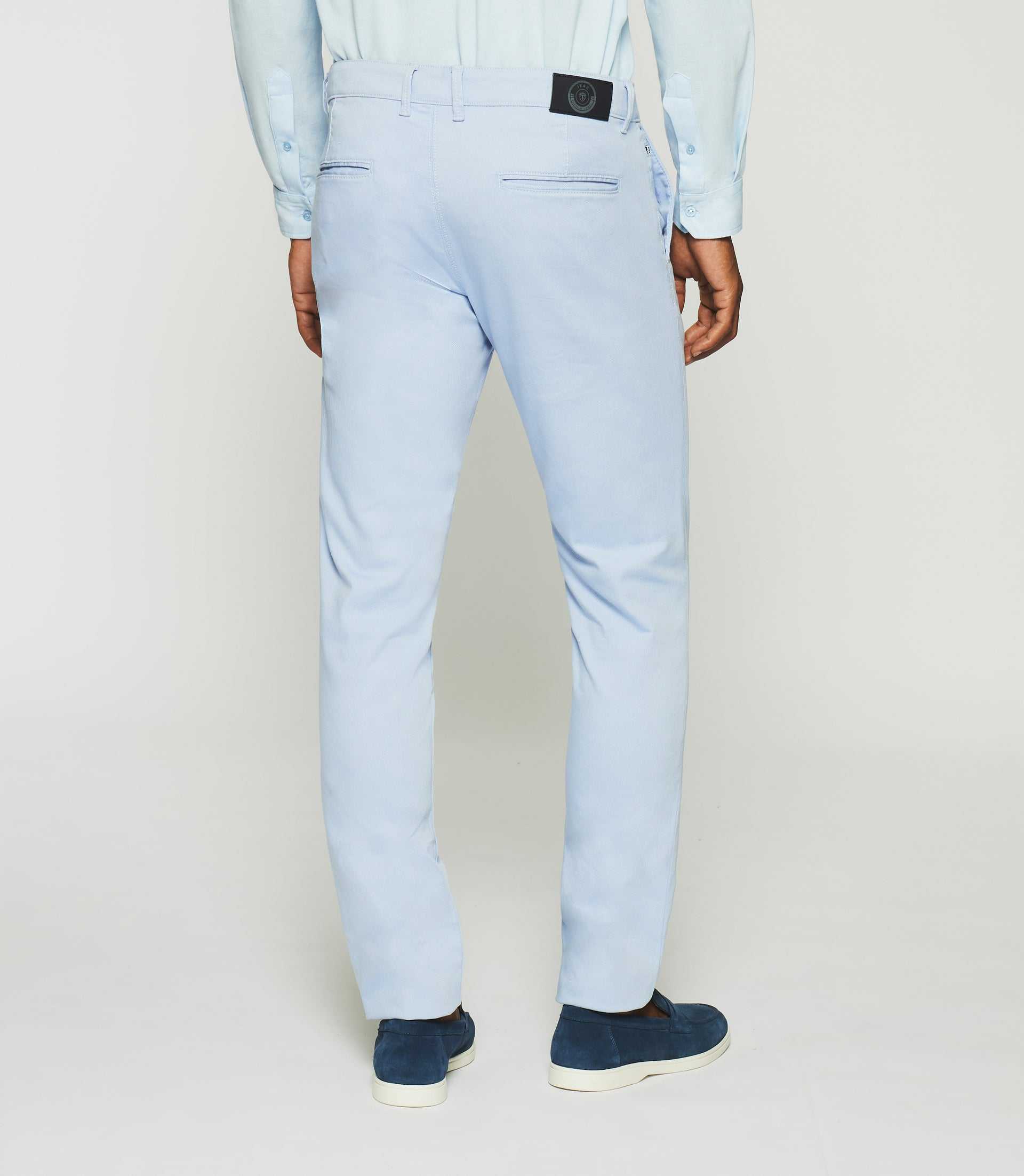 Pantalon slack casual ciel PERREBI - IZAC