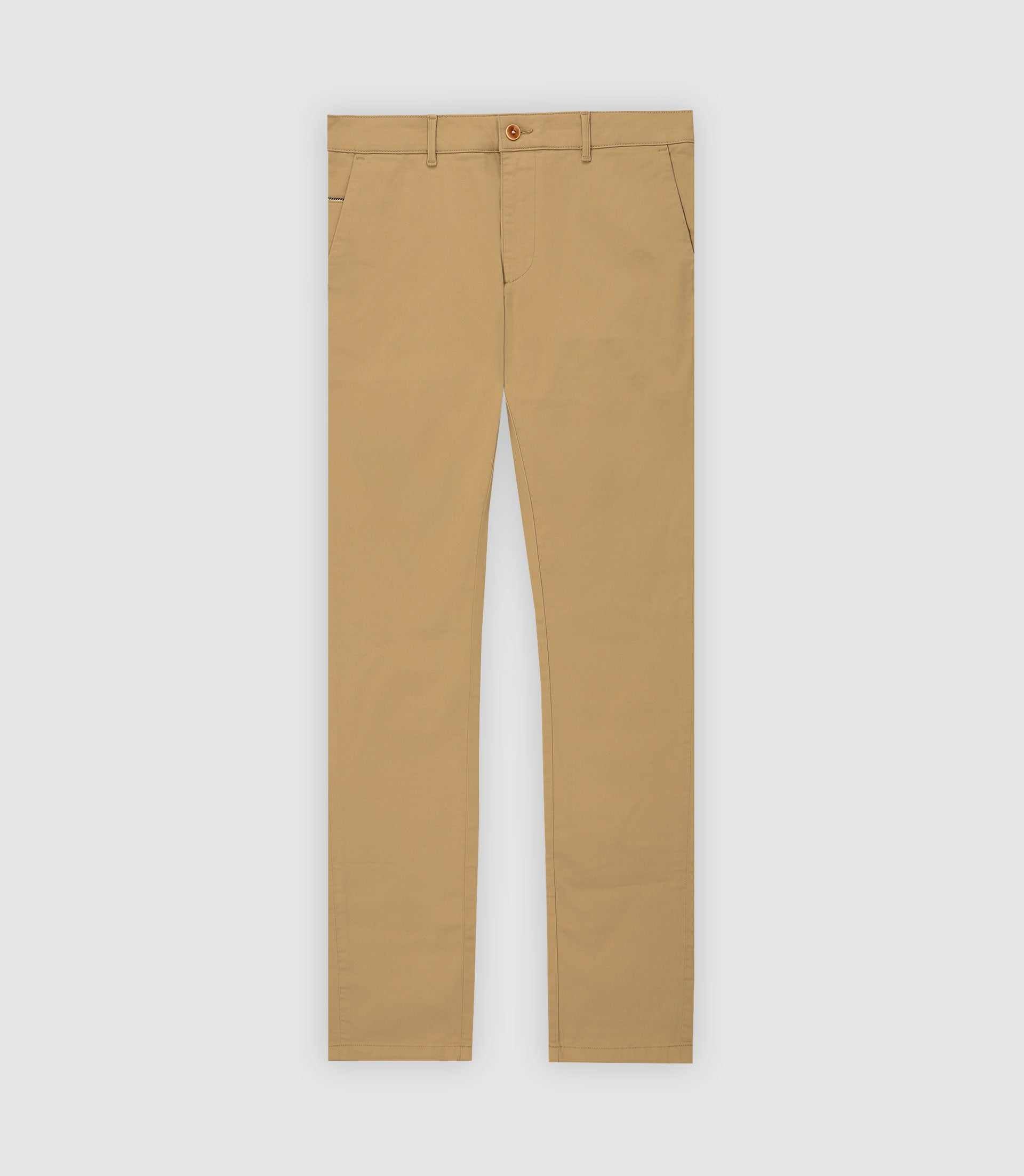Pantalon satin camel - IZAC