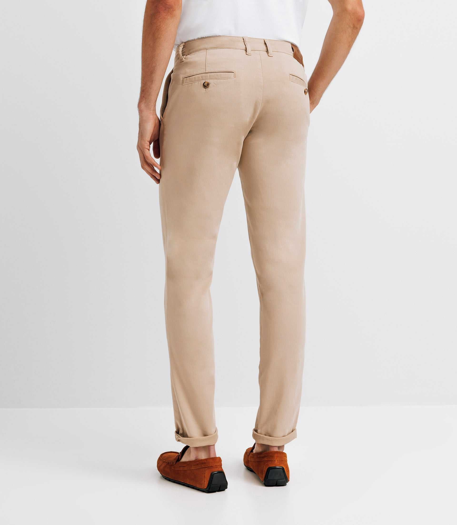 Pantalon casual beige - IZAC