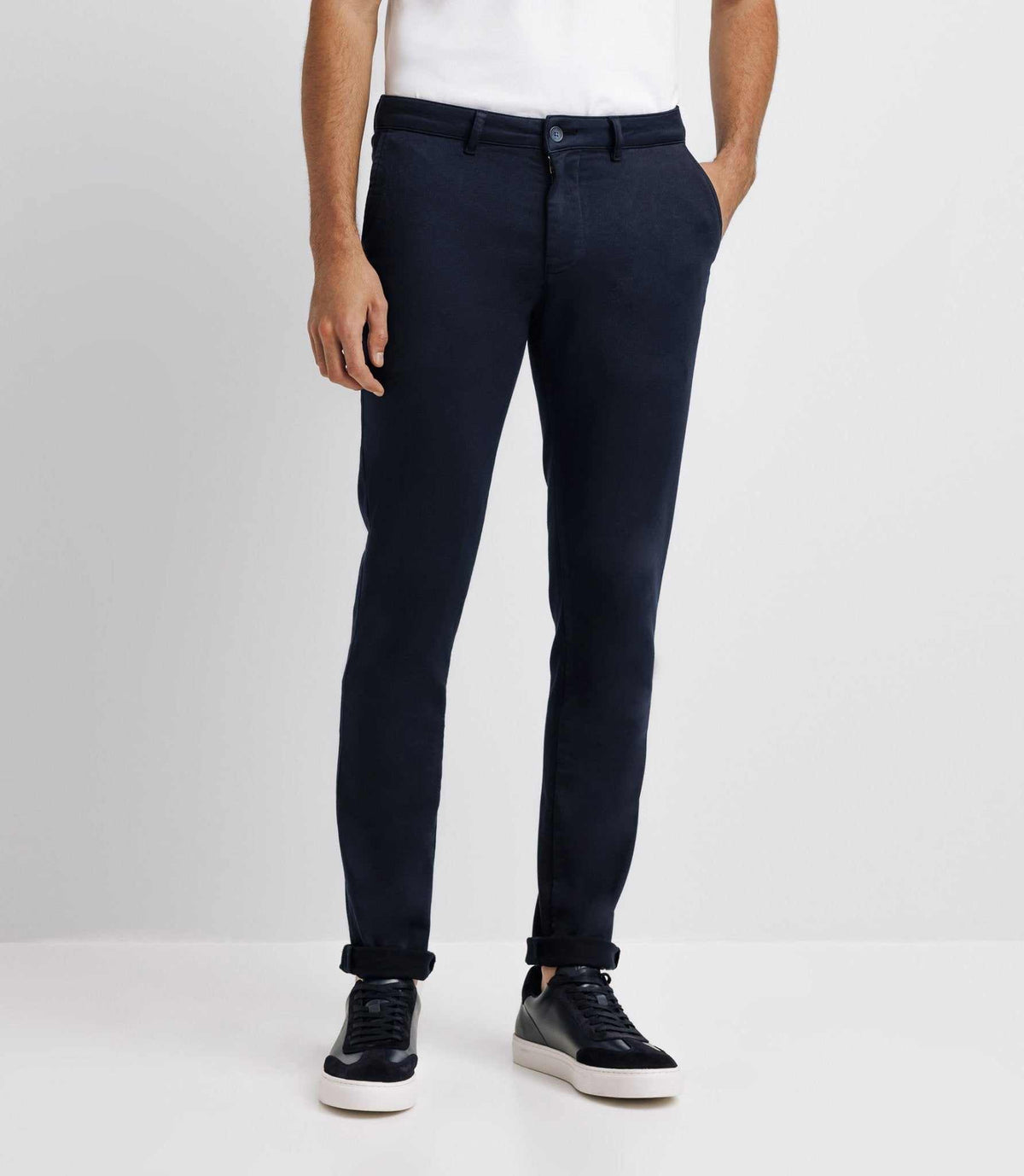 Pantalon casual marine - IZAC