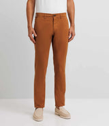 Pantalon casual stretch camel foncé - IZAC
