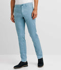 Pantalon casual stretch indigo clair - IZAC