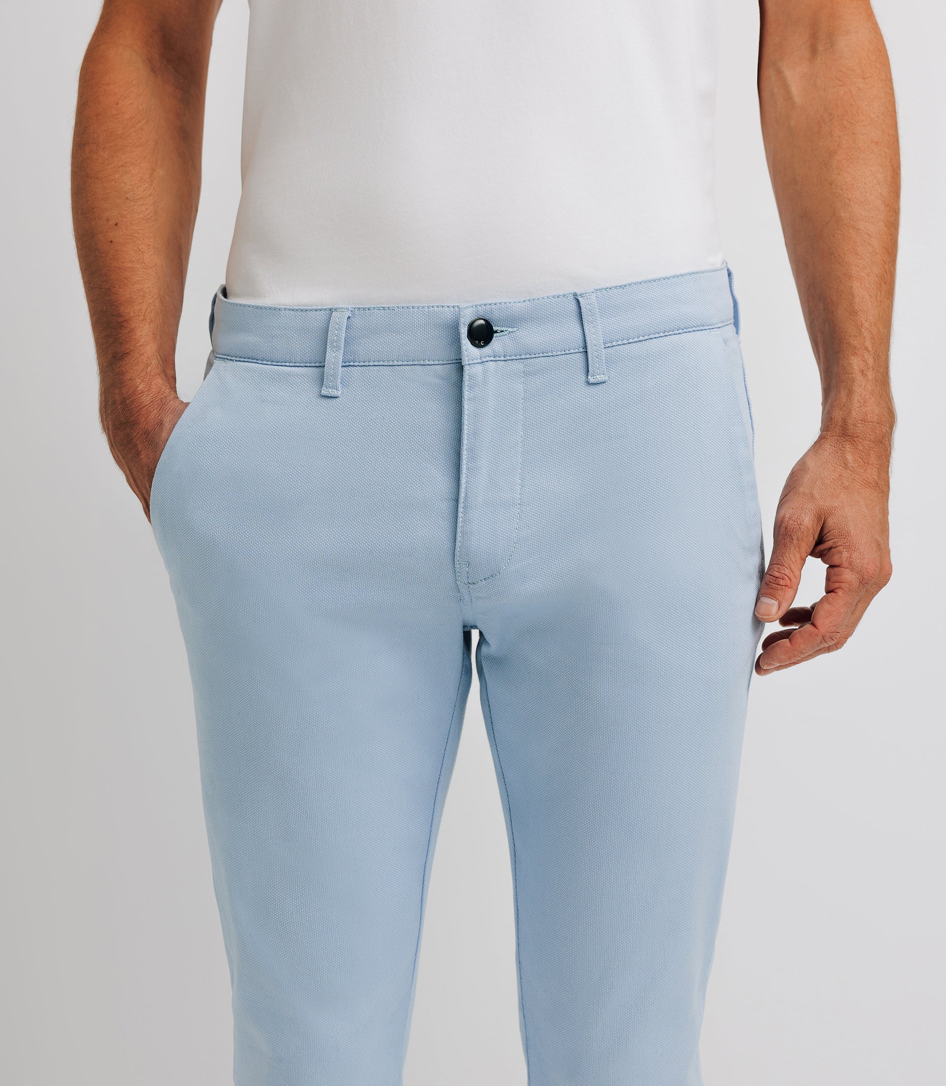 Pantalon slack bleu ciel - IZAC
