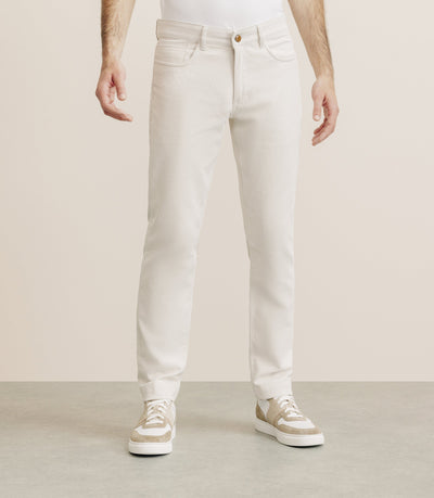Pantalon armuré slim beige - IZAC
