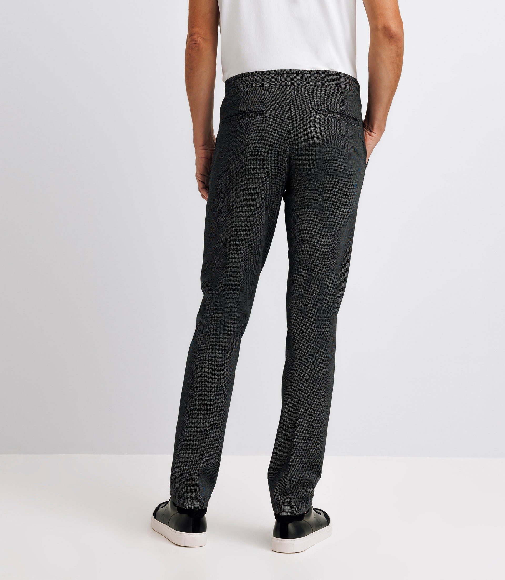 Pantalon chino coupe slim noir - IZAC