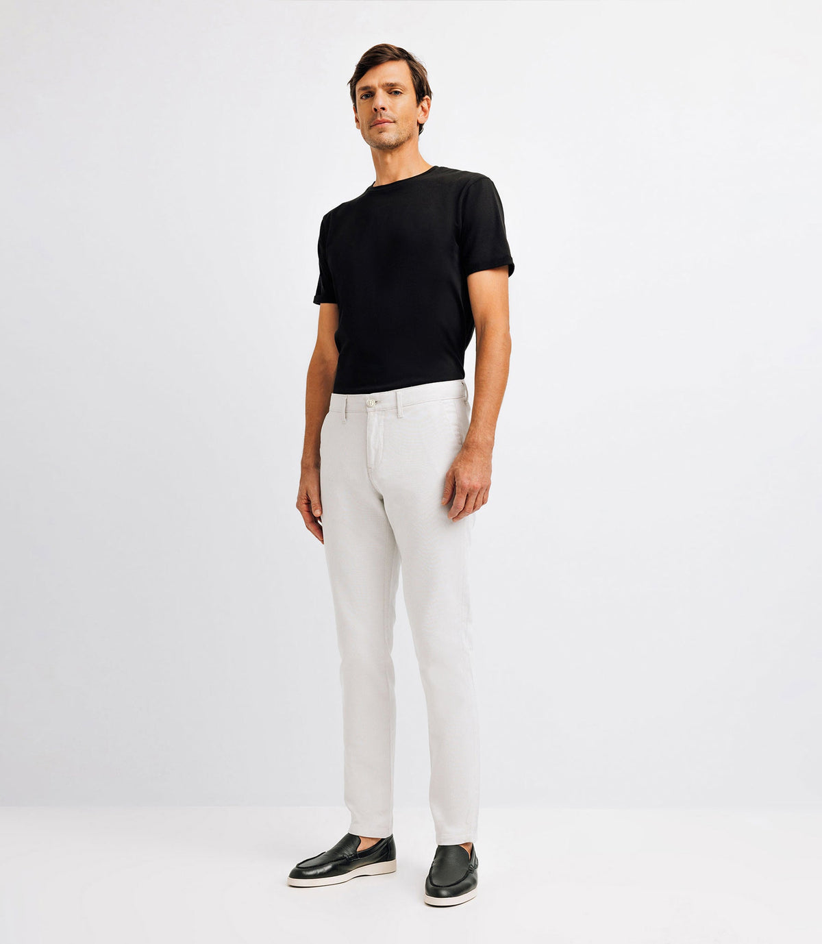 Pantalon slack beige clair - IZAC