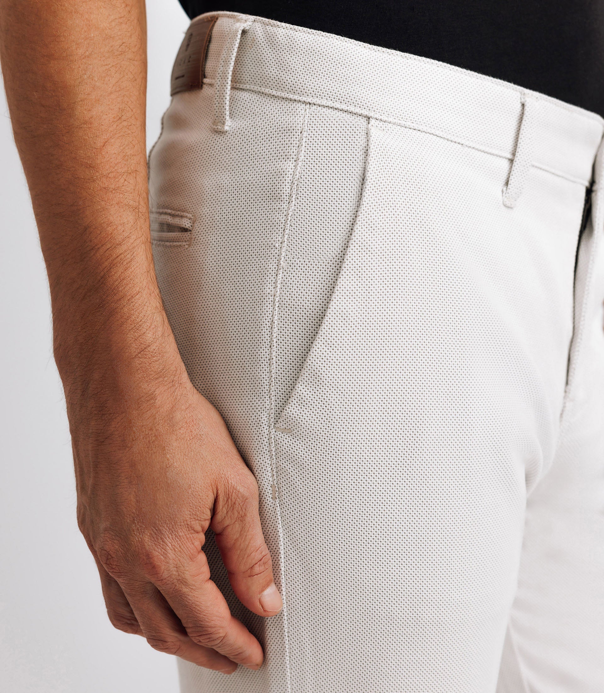 Pantalon slack beige clair - IZAC