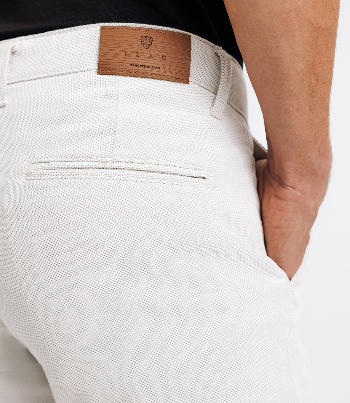 Pantalon slack beige clair - IZAC