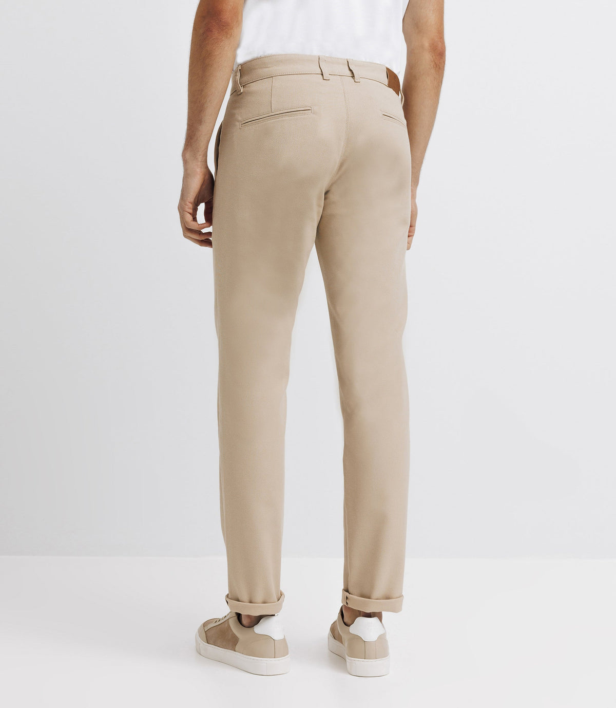 Pantalon slack beige foncé - IZAC