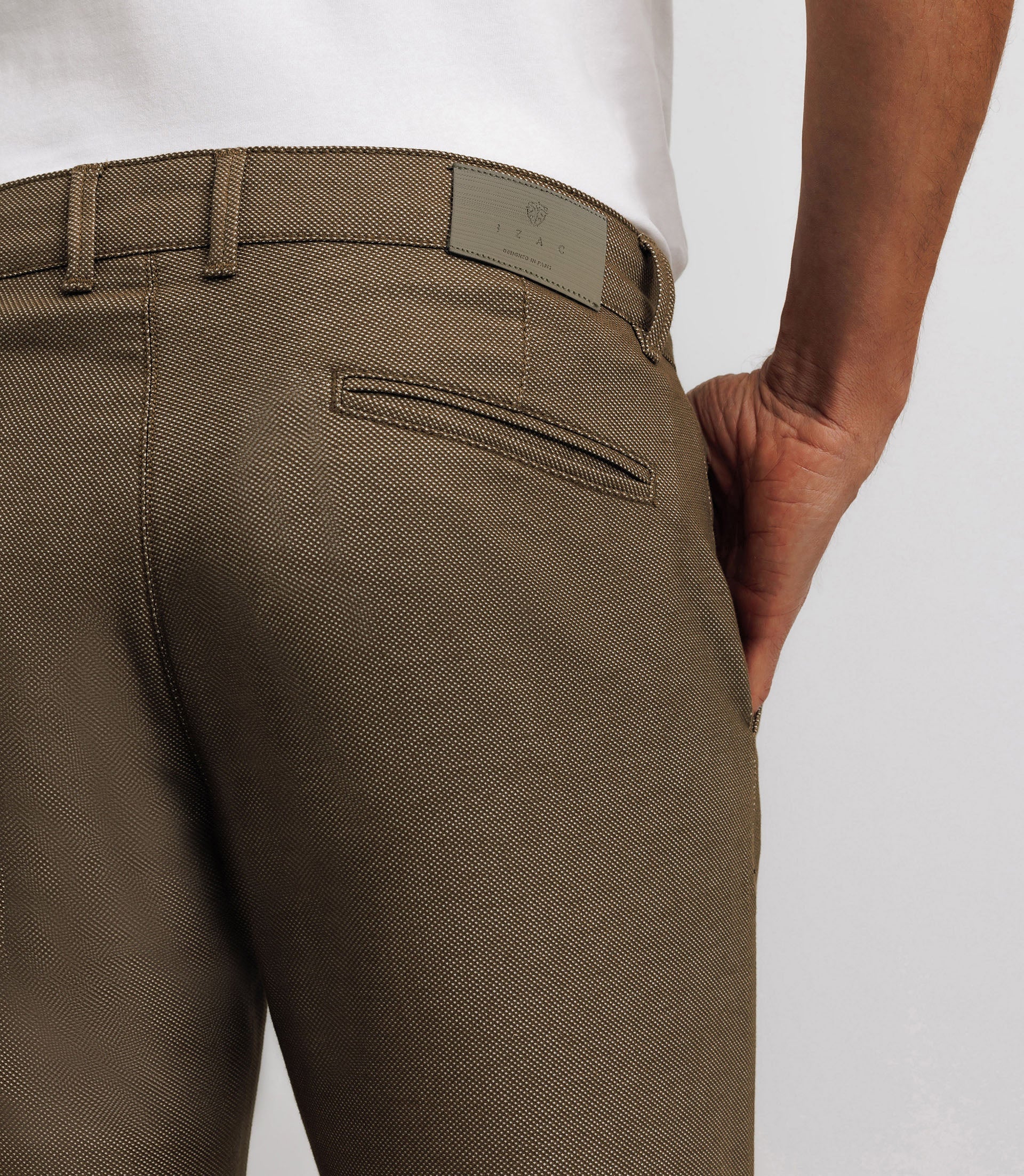 Pantalon slack kaki - IZAC