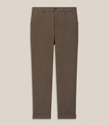 Pantalon chino taille elastique camel - IZAC
