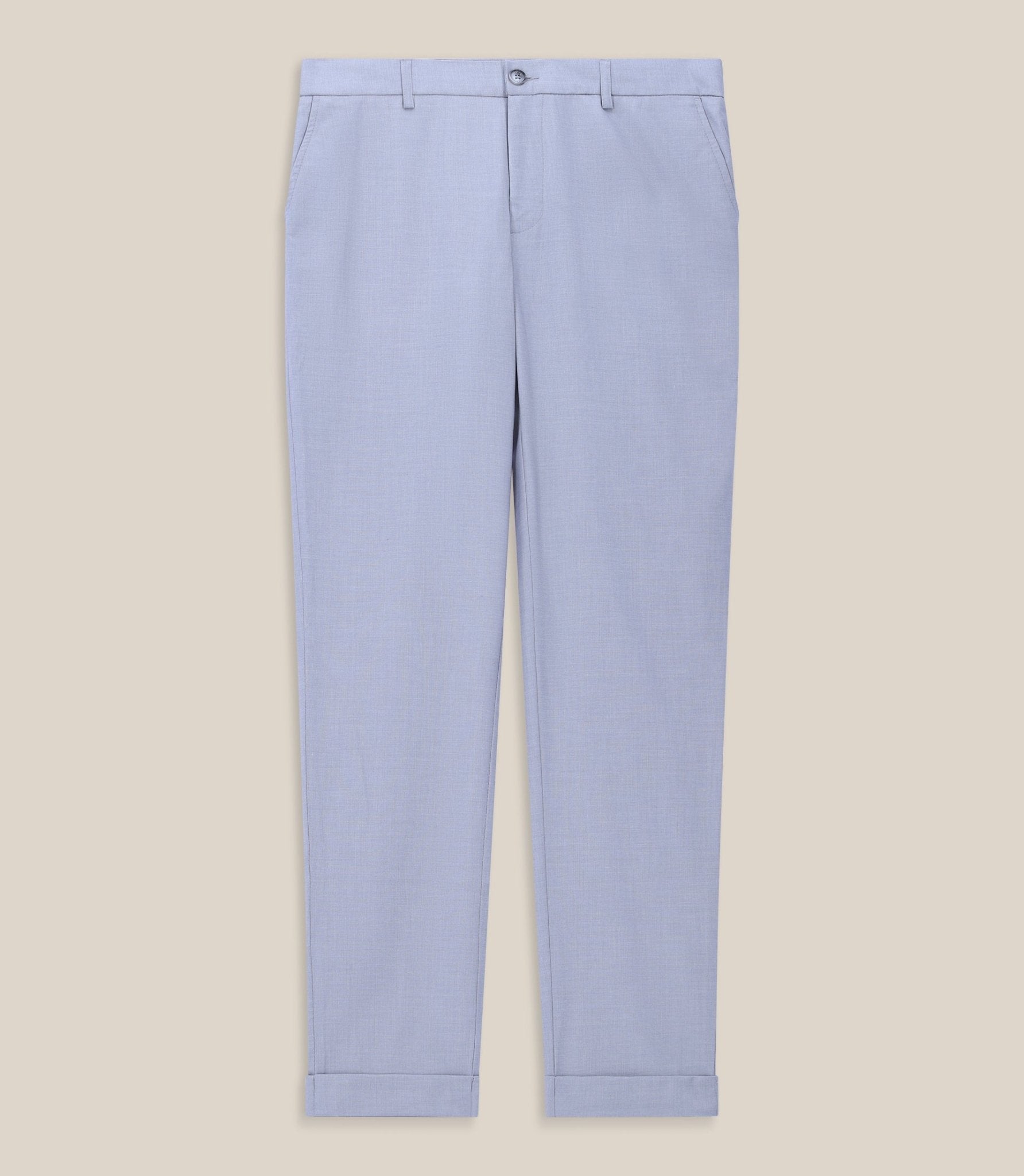 Pantalon chino taille elastique gris - IZAC