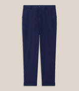 Pantalon chino taille elastique marine - IZAC