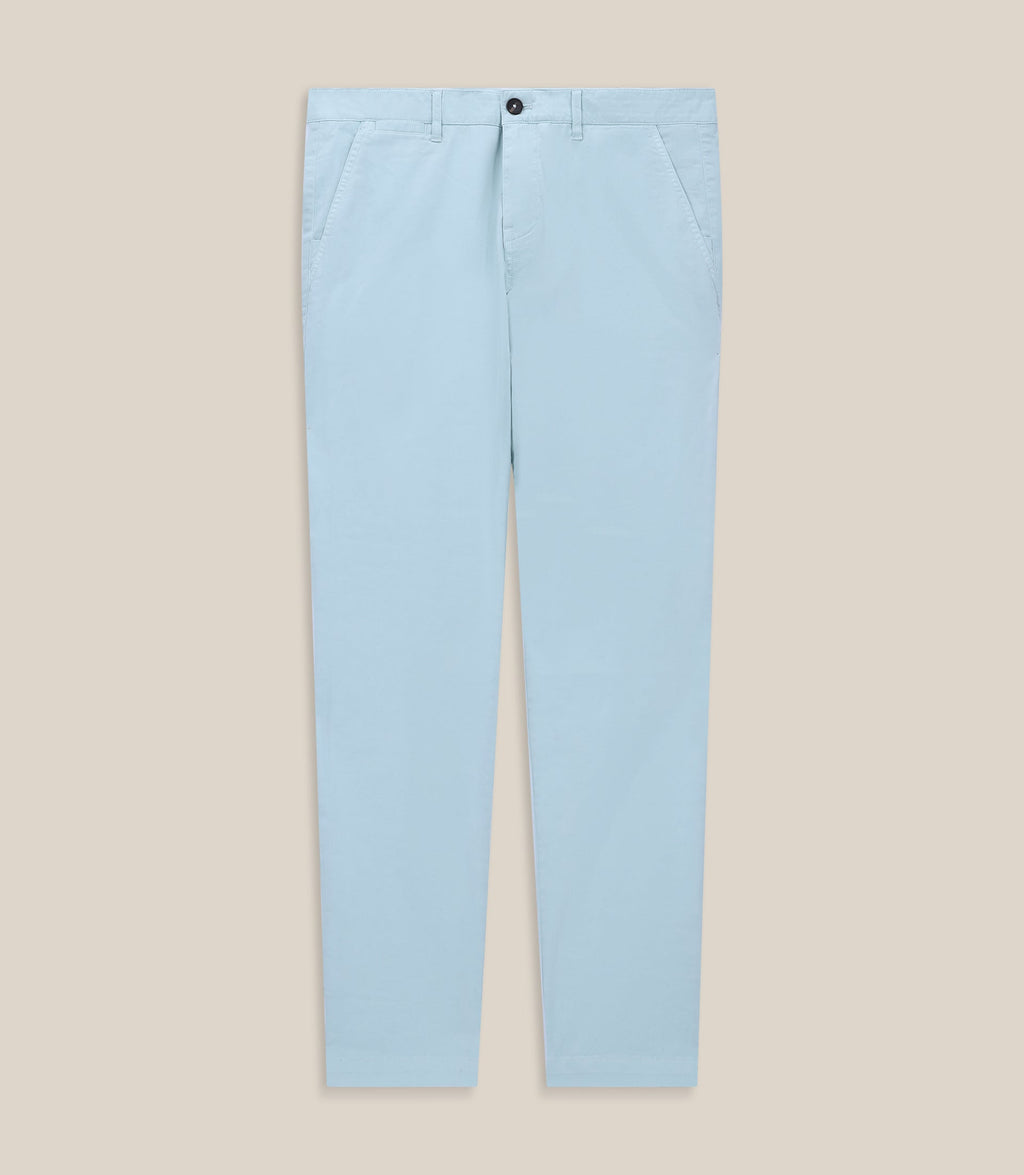 Pantalon coton stretch indigo - IZAC