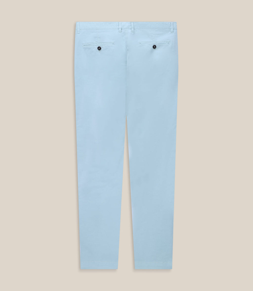 Pantalon coton stretch indigo - IZAC