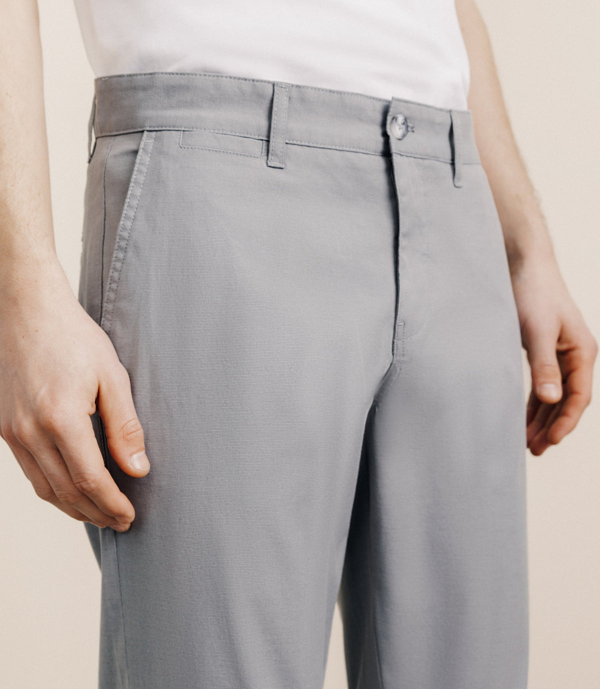 Pantalon slim gris - IZAC