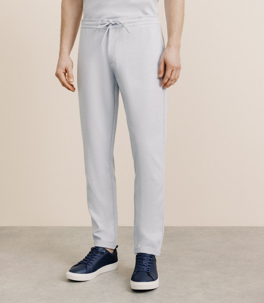 Pantalon élastiqué ciel - IZAC