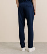Pantalon élastiqué marine - IZAC