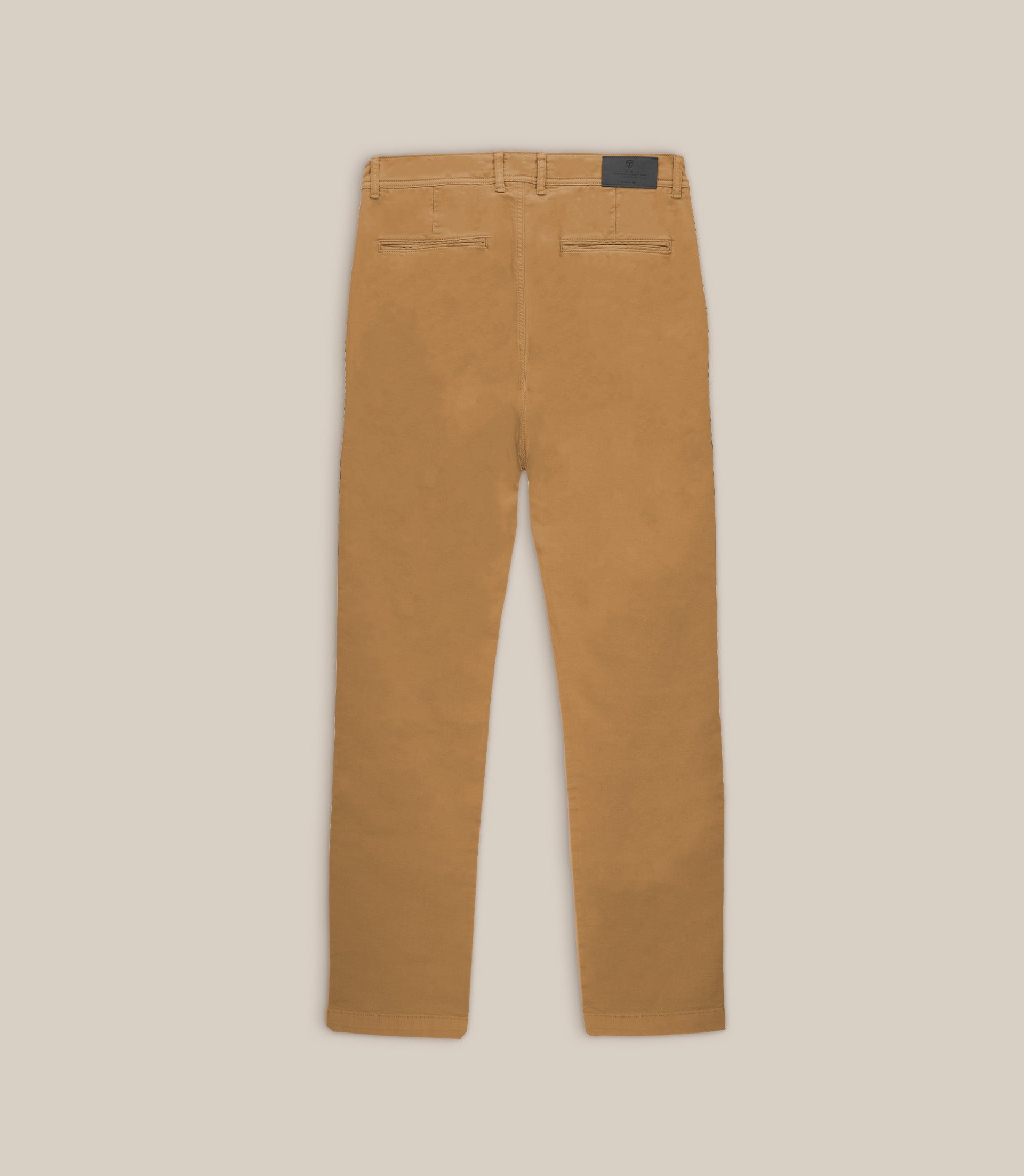 Pantalon coton stretch camel - IZAC