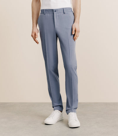 Pantalon élastiqué ciel - IZAC