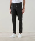 Pantalon casual en maille noir - IZAC
