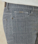 Pantalon à carreaux gris clair "Carreaux" - IZAC